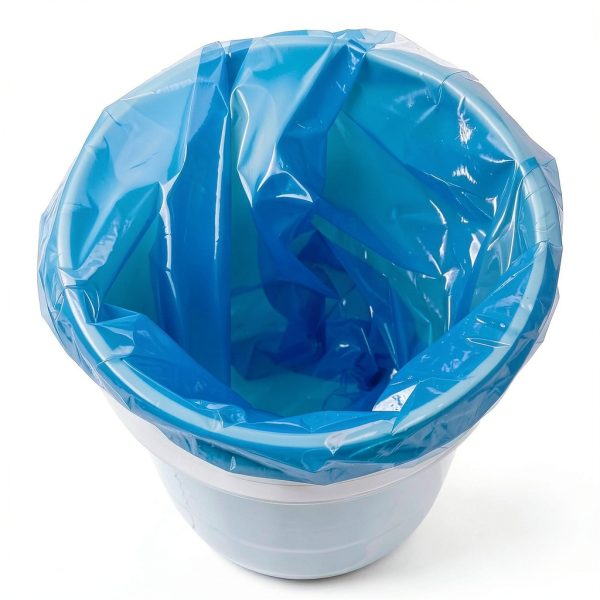 Hudson Exchange Blue 3 Mil Pail Liners Food Safe LDPE-6
