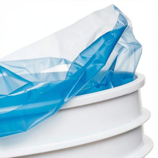 Hudson Exchange Blue 3 Mil Pail Liners Food Safe LDPE-4