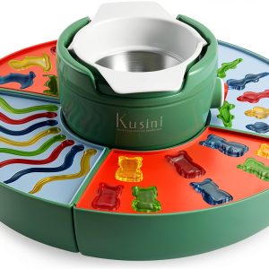 Kusini Gummy Candy Maker Heated Base Silicone Molds Family-0