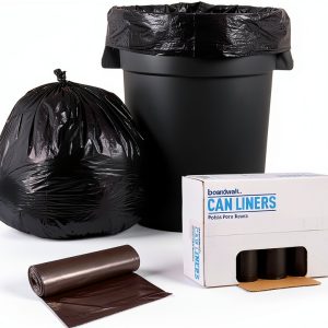 Boardwalk 45 Gallon Trash Bags Durable Plastic Can Liners-0
