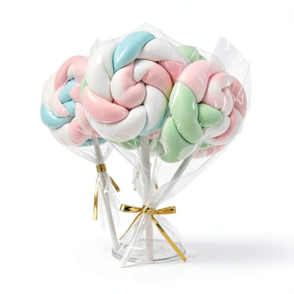 ZHBDMGK Cake Pop Sticks 600Pcs Food Grade Paper DIY Kit-6