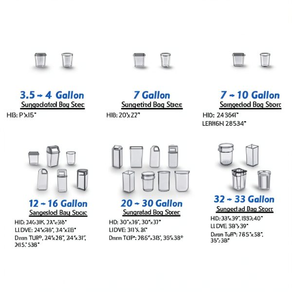 Inteplast 7 Gallon Trash Bags Natural HDPE 2000 Count-3