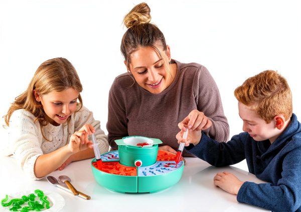 Kusini Gummy Candy Maker Heated Base Silicone Molds Family-4