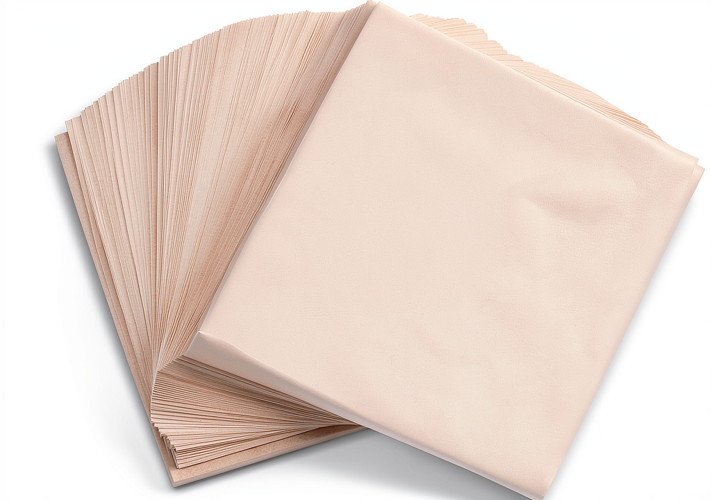 AZDVZD wax paper candy wrappers in use on a kitchen counter