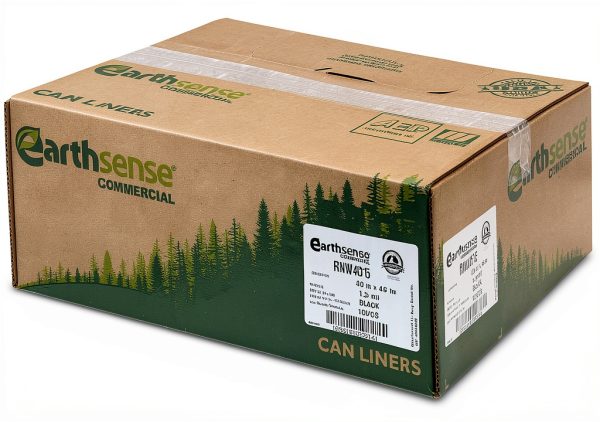 Earthsense 45 Gallon Yard Waste Bags Recycled Plastic-1