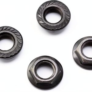 Bike Axle Fastener Pro Bamboo M10 Black Metal-0
