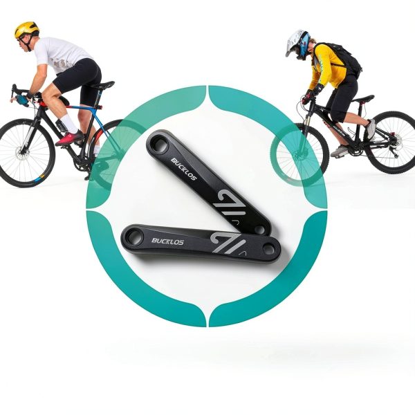 Bike Crankset Bucklos Aluminum Square Crank-5