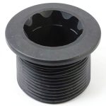 Shimano Crank Left Cover Black Oxide Alloy Steel-0