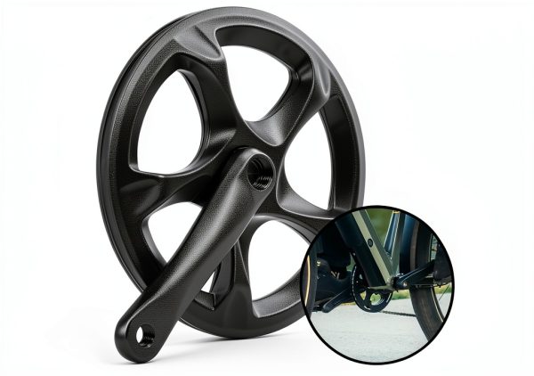 E-Mangue Bike Crankset Aluminium 52T-6