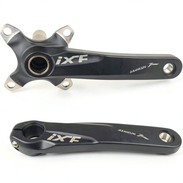 Bike Crankset BNVB Aluminum Red Blue Silver Black Standard-4