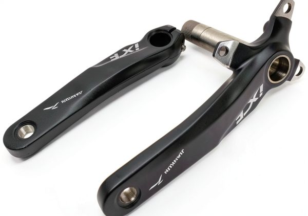 Bike Crankset BNVB Aluminum Red Blue Silver Black Standard-1