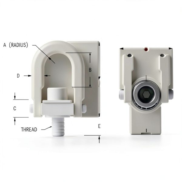 ACTEK 7,000 LBS Swivel Hoist Ring 3/4-10 1 (46204)-1