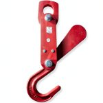 1Ton Alloy Steel Forging Automatic Disengaging Hook Hardware Rigging Ring Eye Hook for The Chemical Industry-0