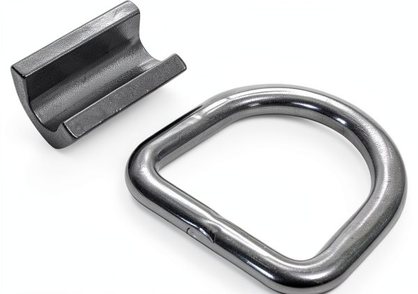 Prolinemax Stainless Steel 316 5/8" Weld-On Lashing D-Ring for Hoist-4