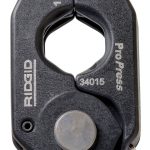 RIDGID 27998 1/2" ProPress Press Ring for Standard or Compact Series Press Tools, Press Ring for Pressing ProPress Fittings onto 1/2" Copper and Stainless Steel Tubing-0