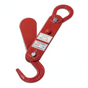 1 Ton Automatic Decoupling Lifting Hook,Thickened Alloy Steel Self-Dumping Forklift Lifting Tool,Ton Bag Heavy Load Auto-Separating Hook-0