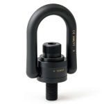 Heavy Duty Swivel Hoist Ring -American Drill Black Oxide 3/4-10 5000lb-0