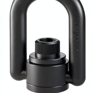 Heavy Duty Hoist Ring 5000 lb WLL by ADB Screw-On Swivel-0