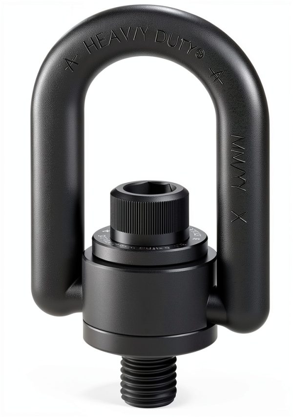 Heavy Duty Hoist Ring 5000 lb WLL by ADB Screw-On Swivel-0